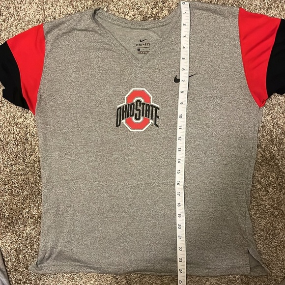 Nike Ohio State scarlet and gray  T-Shirt size large - Picture 8 of 8